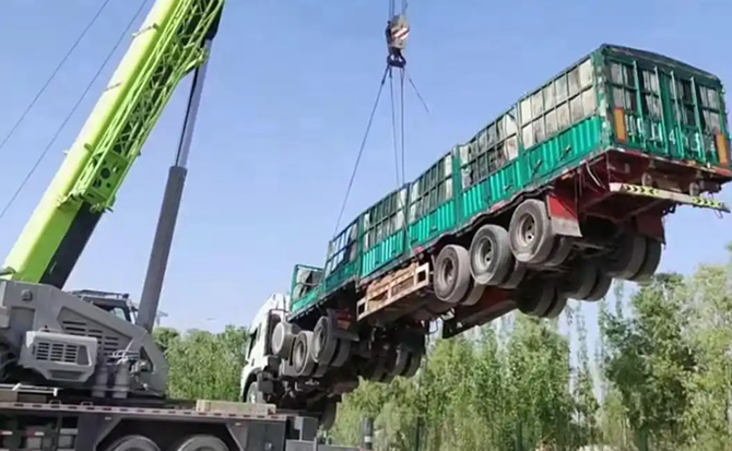 七里河区道路脱困救援案例